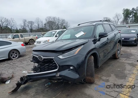 2021 Toyota Highlander Xle из США, поврежденный, VIN 5TDGZRAH9MS049696